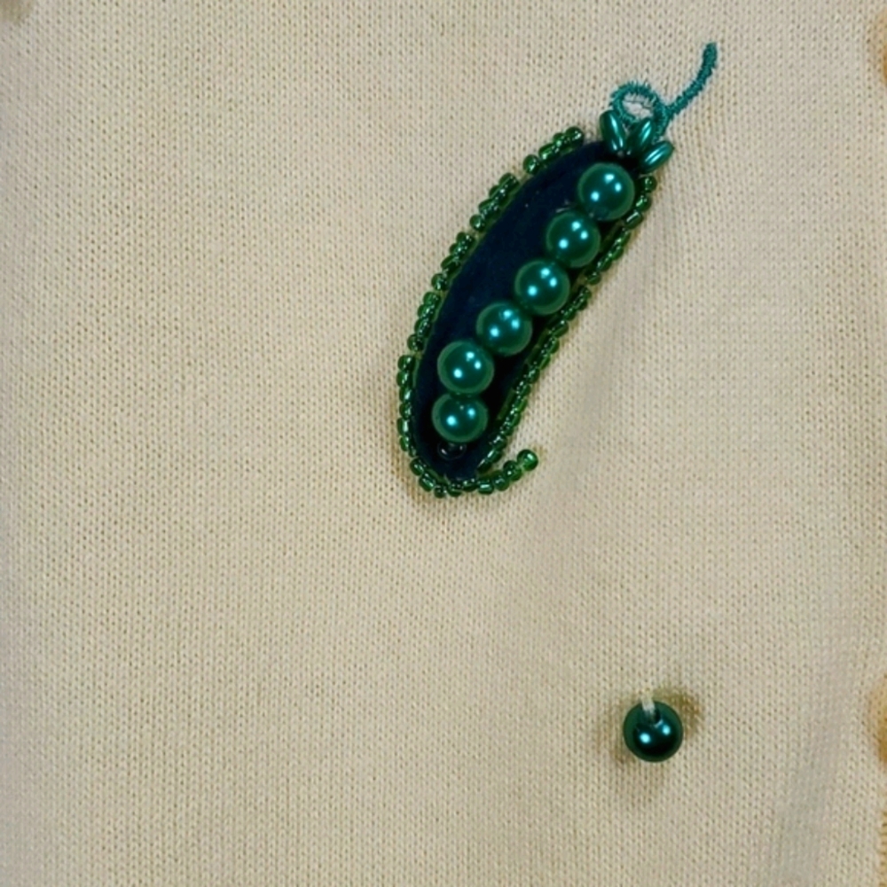 Quacker Factory | Beaded Boho Farmcore Cardigan - image 5